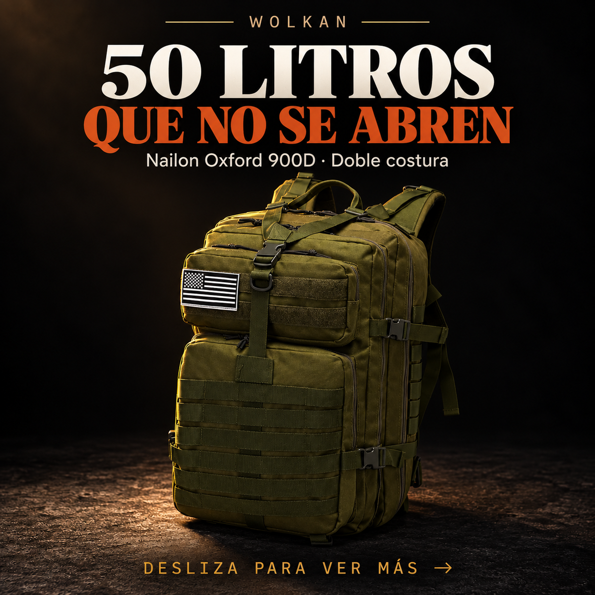 Cráter™ Wolkan • 50L · Oxford 900D